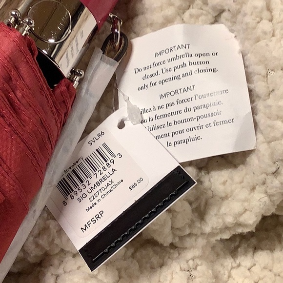 COACH Signature Umbrella - Picture 3 of 3